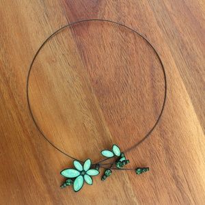 Teal Flower Set